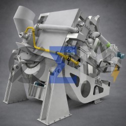 1 Ton Döner Devrilir Alüminyum Ergitme Ocağı