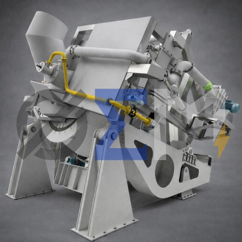 3 Ton Döner Devrilir Alüminyum Ergitme Ocağı