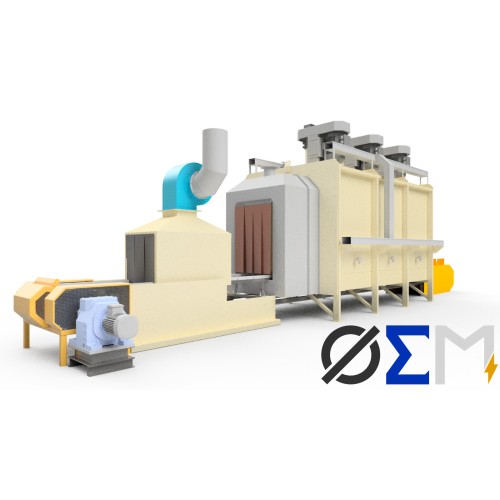 Doğalgazlı Çelik Meneviş Fırını – Endüstriyel Isıl İşlem Fırını