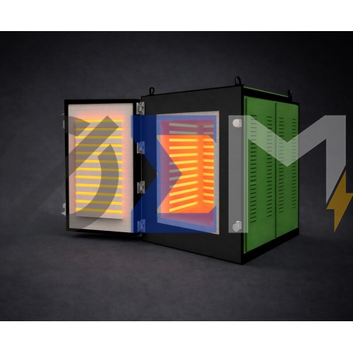 1 m³ Elektrikli Seramik Fırını
