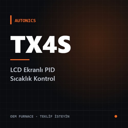Autonics TX4S LCD Ekranlı PID Sıcaklık Kontrol Cihazı Autonics TX4S LCD Ekranlı PID Sıcaklık Kontrol Cihazı