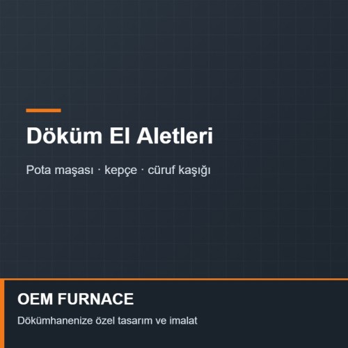 OEM FURNACE Cüruf Kaşığı (Delikli Sıyırıcı) OEM FURNACE Cüruf Kaşığı (Delikli Sıyırıcı)