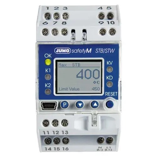 JUMO safetyM STB/STW Safety Temperature Limiter (701150) JUMO safetyM STB/STW Safety Temperature Limiter (701150)