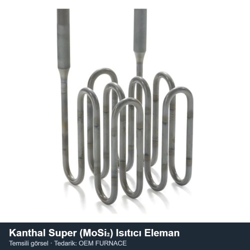 Kanthal Super 1900 MoSi2 Isıtıcı Eleman 3/6 Kanthal Super 1900 MoSi2 Isıtıcı Eleman 3/6