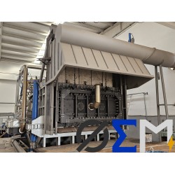 15 Ton Reverber (Yansıtmalı) Alüminyum Ergitme Fırını